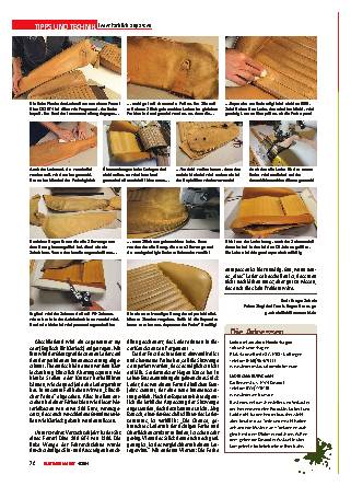 Leder farblich anpassen