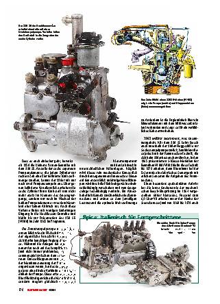 Mechanische Einspritzanlagen: die Historie