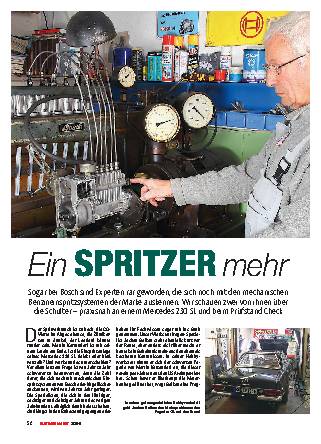 Mechanische Einspritzanlagen reparieren