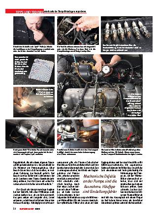Mechanische Einspritzanlagen reparieren