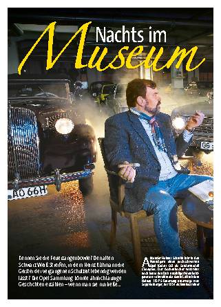 Nachts im Opel-Museum
