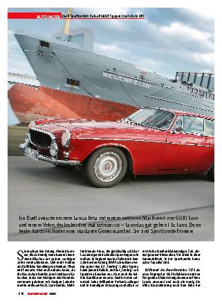 Duell Sportkombis: Volvo P1800ES gegen Lancia Beta HPE
