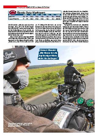 BMW R 75/5 vs. Honda CB 750 Four