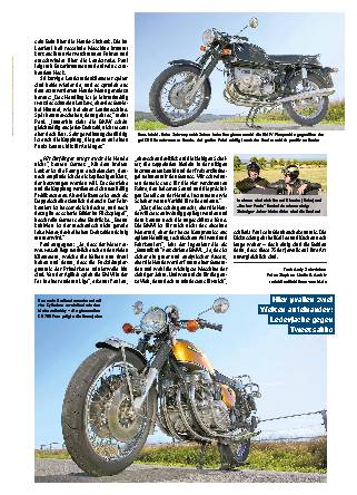 BMW R 75/5 vs. Honda CB 750 Four