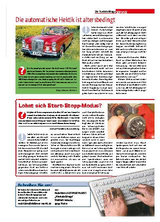 Die Werkstattfrage
