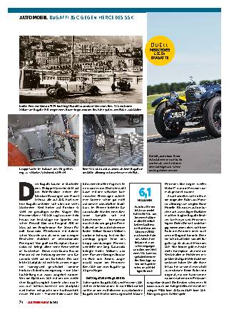 Bugatti 35 C gegen Mercedes SSK