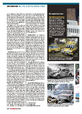 Rallye in Zeiten der Ölkrise