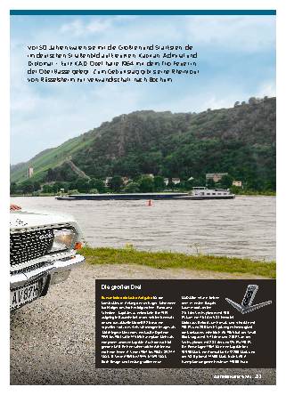 Rheintour im Opel Admiral