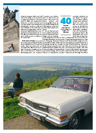 Rheintour im Opel Admiral