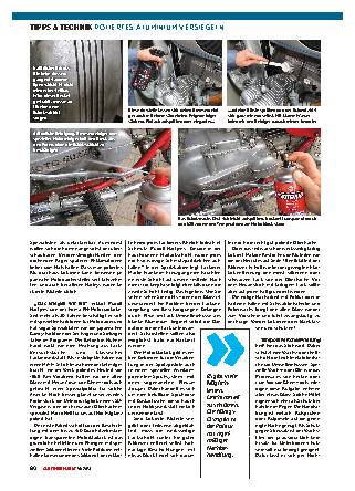 Poliertes Aluminium versiegeln