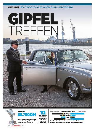 Rolls Royce Silver Shadow gegen Mercedes 600