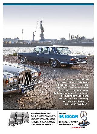 Rolls Royce Silver Shadow gegen Mercedes 600