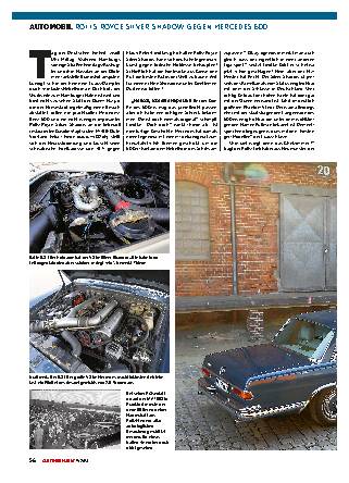 Rolls Royce Silver Shadow gegen Mercedes 600
