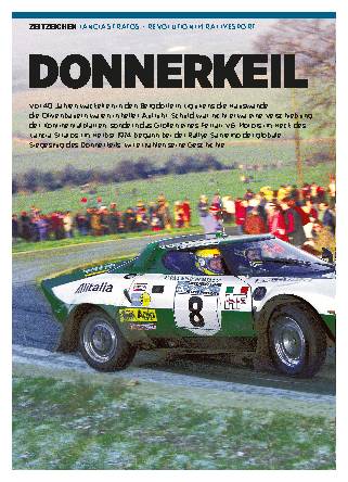 Lancia Stratos – Revolution im Rallysport