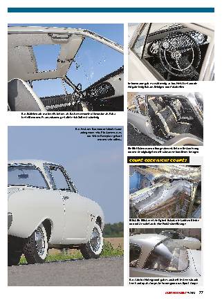 Restaurierung Ford 17M P3 Deutsch Coupé