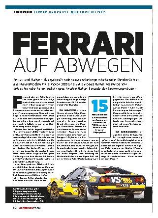 Ferrari und rally: 308 GTM Michelotto