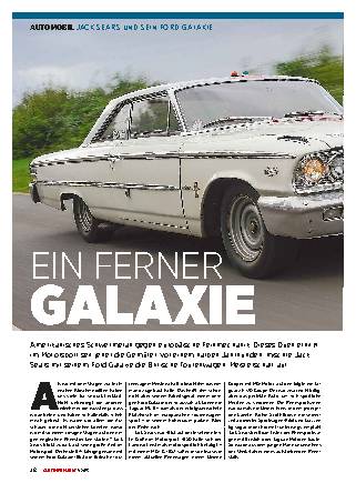 Jack Sears und sein Ford Galxie 