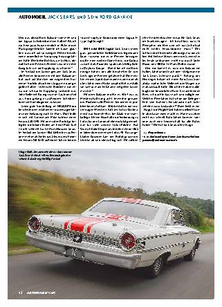 Jack Sears und sein Ford Galxie
