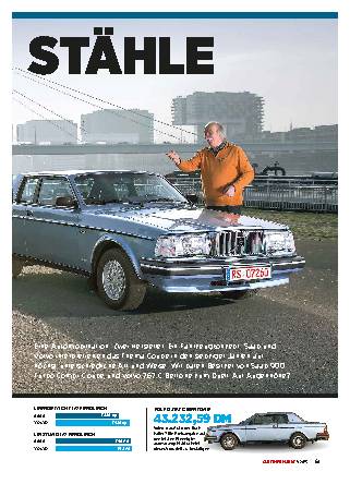 Duell: Saab 900 Turbo gegen Volvo 262 C