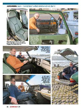Duell: Saab 900 Turbo gegen Volvo 262 C