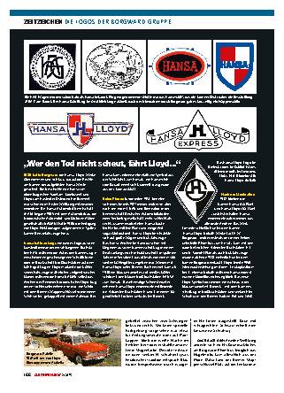 Die Logos der Borgward-Gruppe