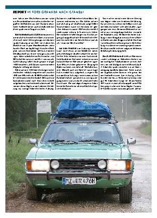 Im Ford Granada nach Istanbul