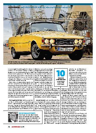 Untergang der britischen Automobilindustrie