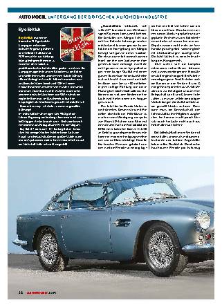 Untergang der britischen Automobilindustrie