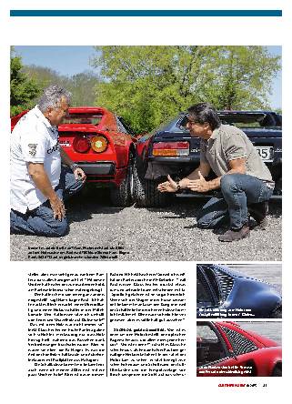 Duell: De Tomaso gegen Ferrari