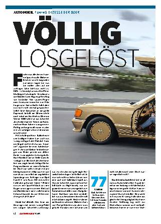 Tuning Exzesse der 80er