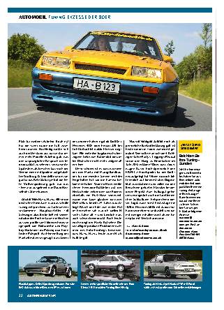 Tuning Exzesse der 80er