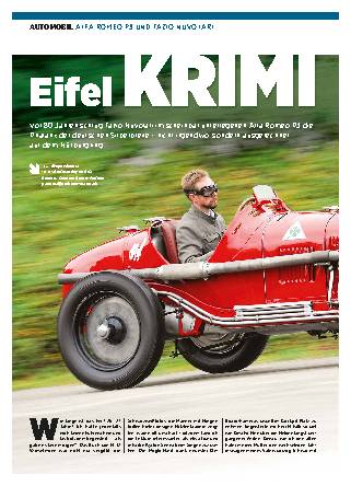 Alfa Romeo P3 und Tazio Nuvolari