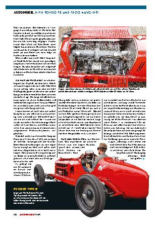 Alfa Romeo P3 und Tazio Nuvolari