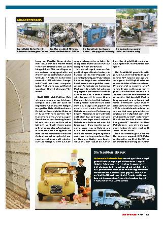 Citroën Kastenente restaurieren