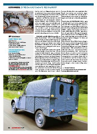 Citroën Kastenente restaurieren