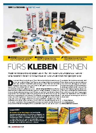 Klebetechnik