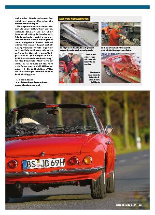 Restaurierung Glas 1700 GT