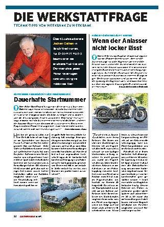 Die Werkstattfrage