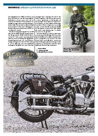 Brough Superior Overhead 500