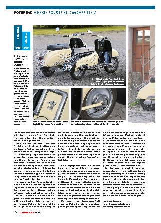 Heinkel Tourist vs. Zündapp Bella