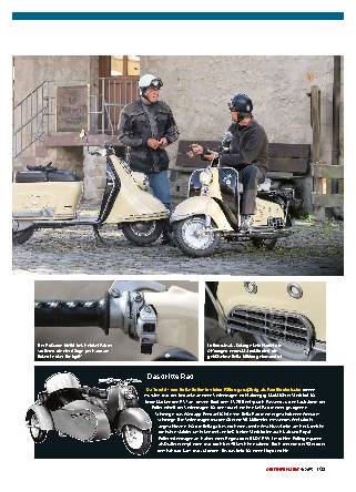 Heinkel Tourist vs. Zündapp Bella