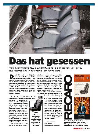 50 Jahre Recaro