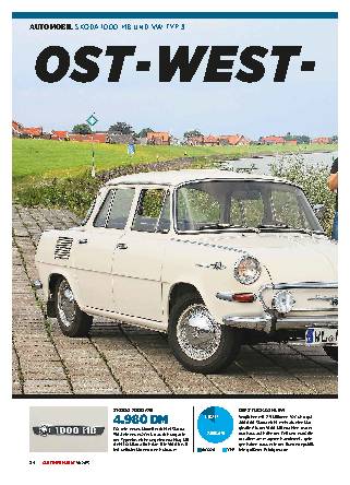 Skoda 1000 MB und VW Typ 3