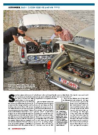 Skoda 1000 MB und VW Typ 3
