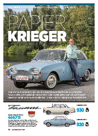 Duell Ford Taunus 17M P3 vs. Opel Rekord 1700 P2