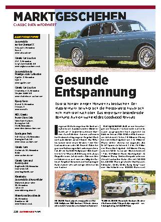 Marktgeschehen
