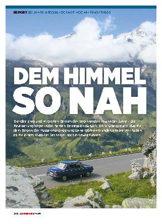 80 Jahre Grossglockner-Hochalpenstrasse