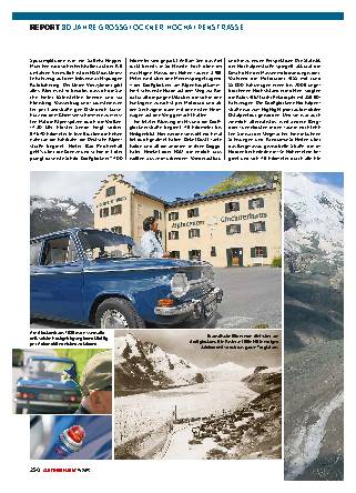 80 Jahre Grossglockner-Hochalpenstrasse