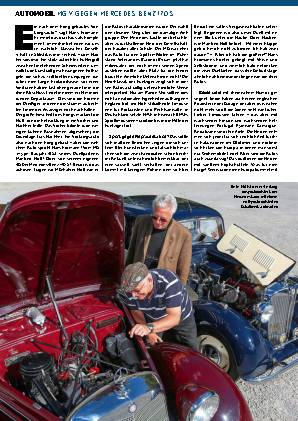 MG Y gegen Mercedes-Benz 170 S