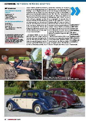 MG Y gegen Mercedes-Benz 170 S